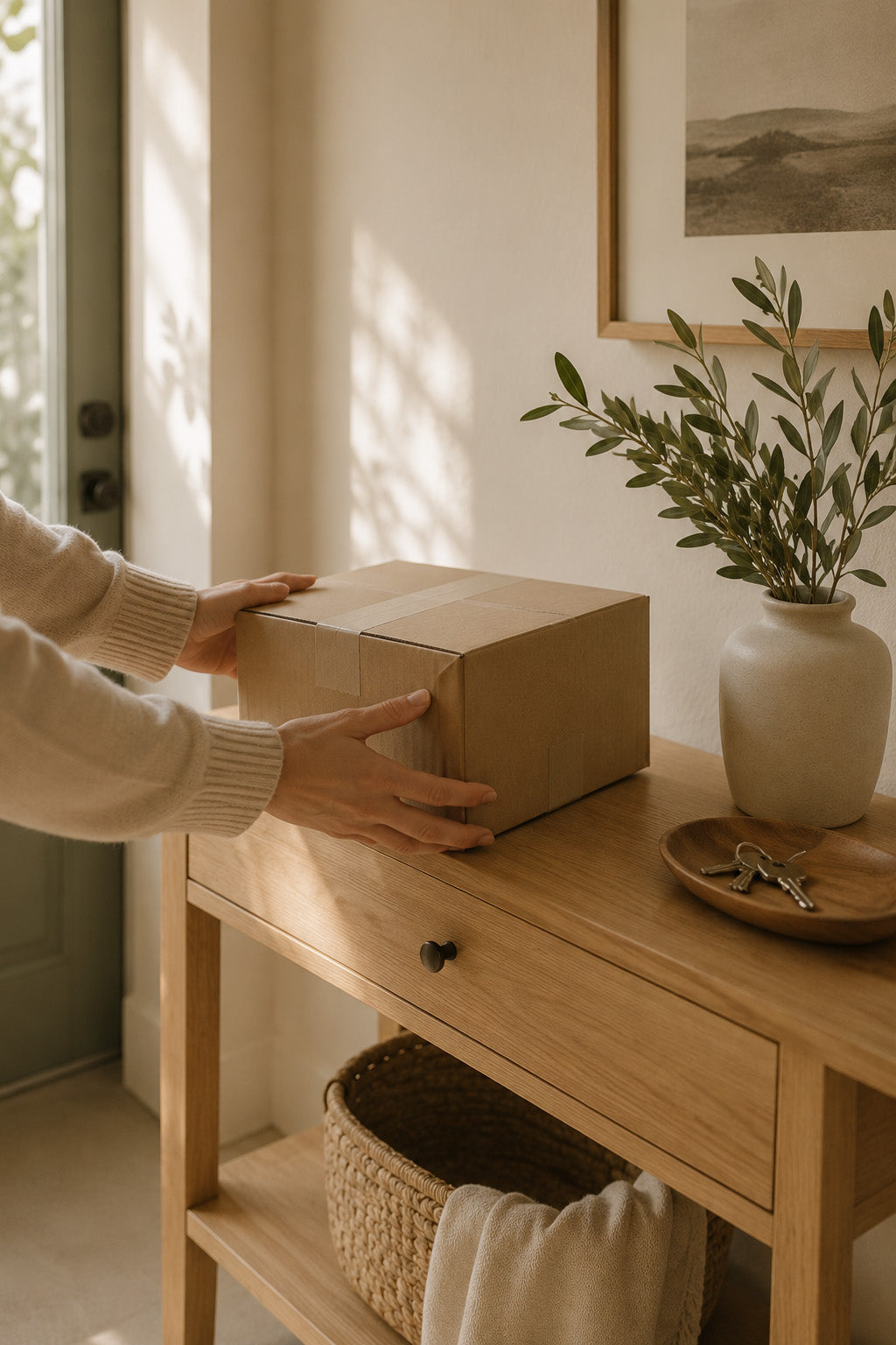 Home delivery and order support for customer enquiries