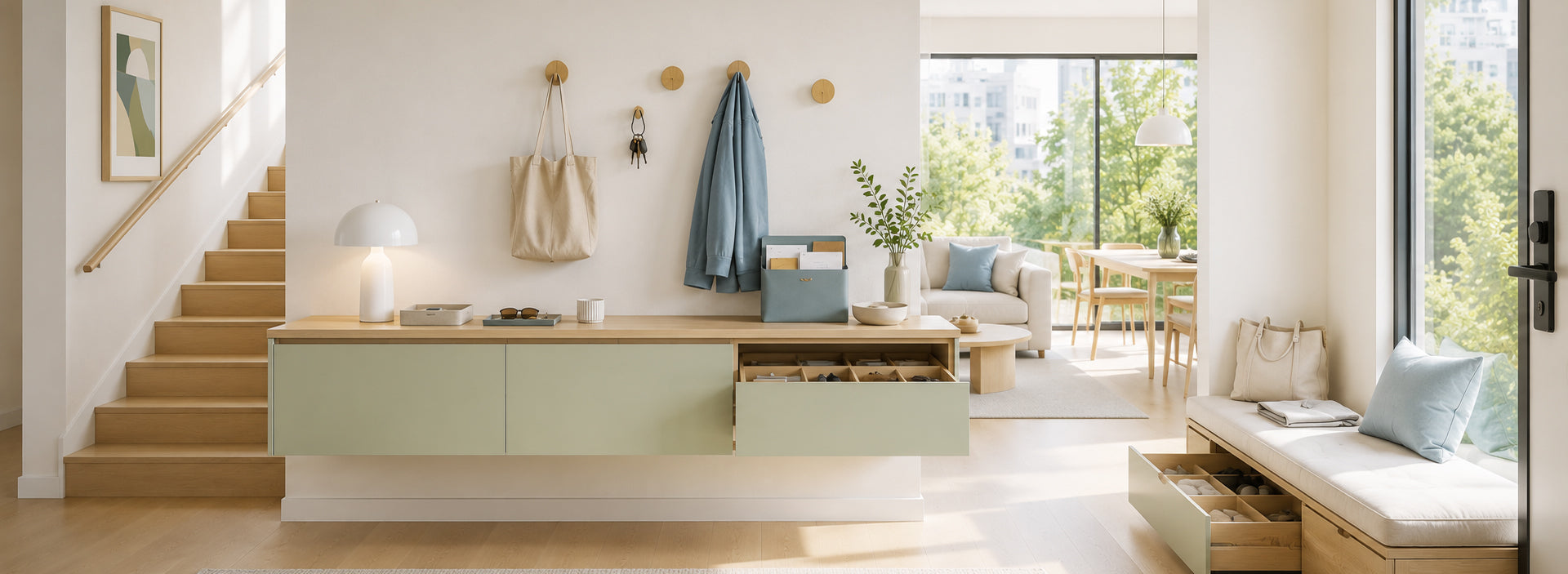 Everyday Favourites organised home living space