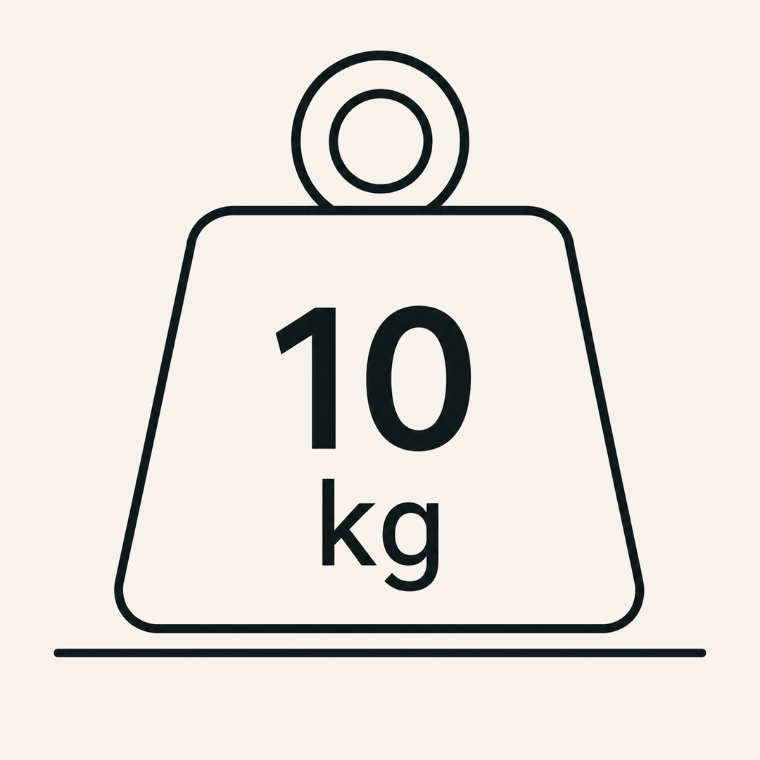 10 kg weight capacity for hanging wardrobe organizer
