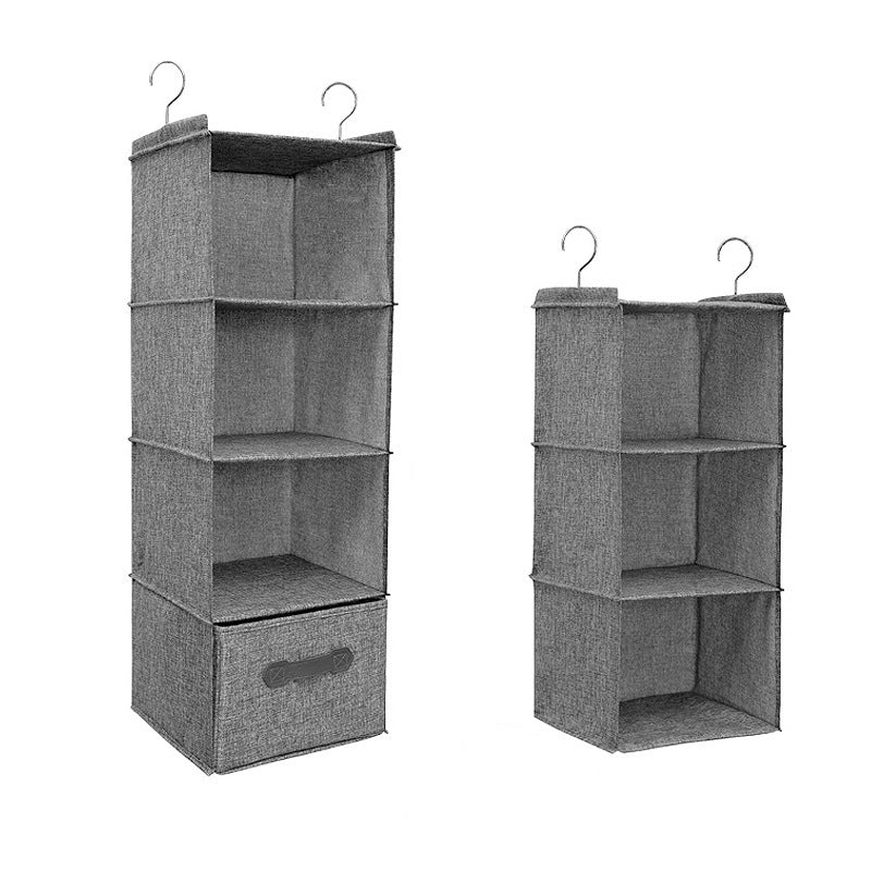 Hanging Wardrobe Organizer with removable storage drawer