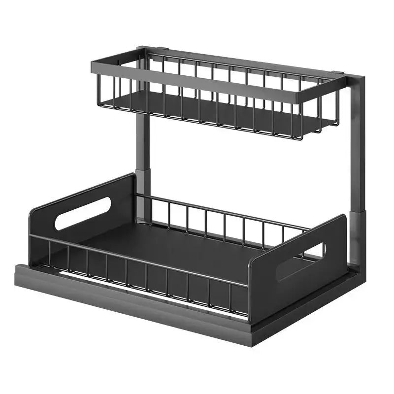 Pull-Out Under Sink Organizer in Grey