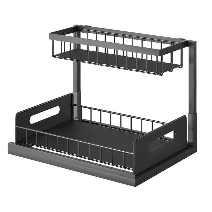 Pull-Out Under Sink Organizer in Grey